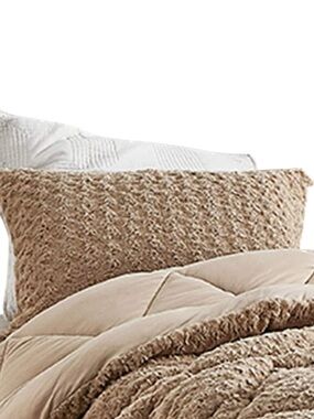 New In Bag Coma Inducer Puppy Love Ultra Soft Standard Pillow Sham Beige